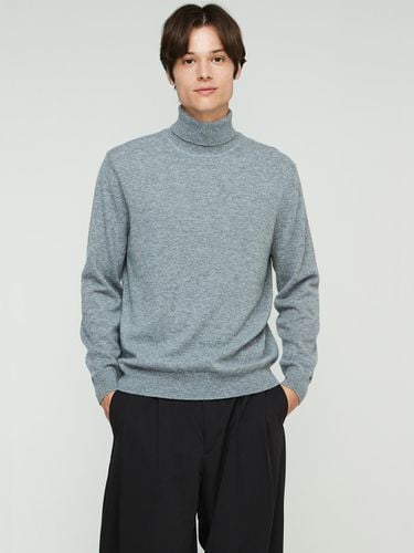 Rollneck Pullover_Melange Grey - murray allan - Modalova