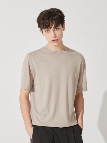 Color Line Round half sleeve pullover_ MUD (MD) M4 - murray allan - Modalova