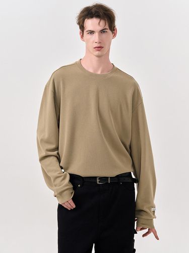 MAN Basic Sacchariba Long Sleeve T-shirt [BEIGE] / - GENERAL IDEA - Modalova