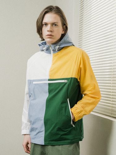 Men's Colorful Windbreaker YEL - CUSTOM US - Modalova