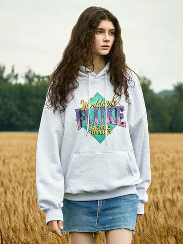 World Wide Pigment Hooded T-Shirt - Fluke - Modalova