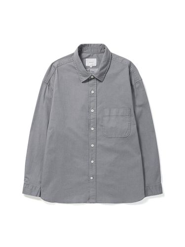 Light Gray denim shirt_ERSFW24321GYX - EPIGRAM - Modalova