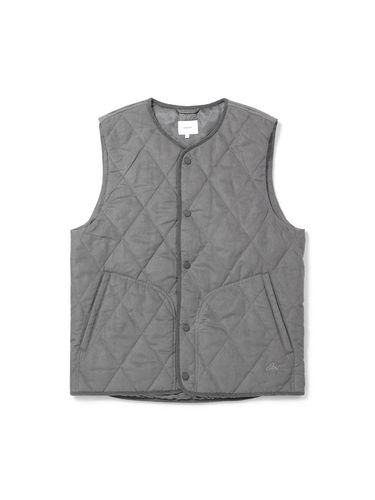 Quilted Suede Vest _ERVAW24201GYX - EPIGRAM - Modalova