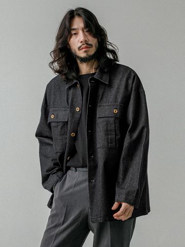 Puttig Work Denim Jacket Black - RUGGED HOUSE - Modalova