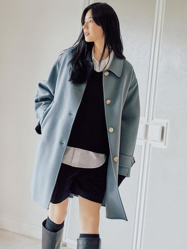 Single Half Handmade Coat [] - NILBY P - Modalova