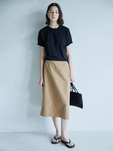 Lily A line Skirt (3color) - hehr - Modalova