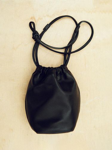 Mini leather Bucket Bag (Black) - hehr - Modalova