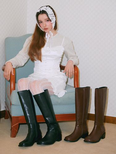 R103_Orchid Long Boots_2color - re e re - Modalova