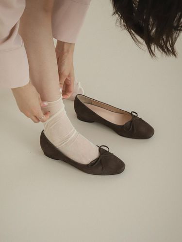 All new ribbon Flat (suede ver. 2cm, 3colors) - LOVEDEWY - Modalova