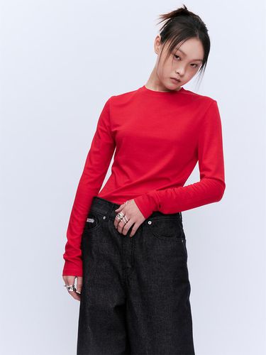 INNER SLEEVE TSHIRT RED - YUJI - Modalova