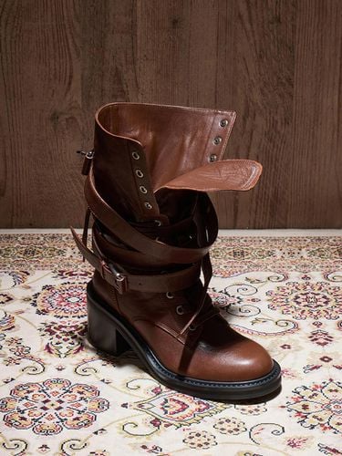 Signature cocky boots ()_DG3CW24519BRN - SUECOMMA BONNIE - Modalova