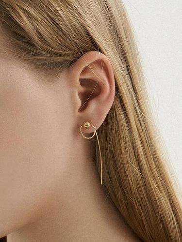 LINK GD CUFF EARRING_09 - MOI studio - Modalova