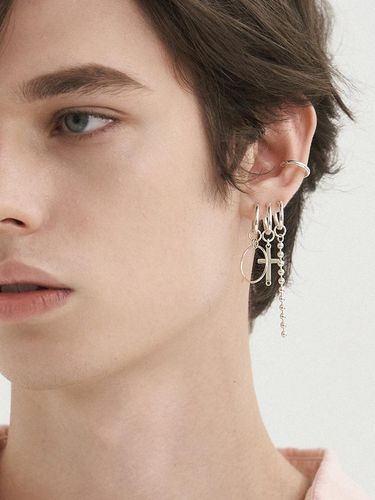 LINK 3CUFF EARRING_04 - MOI studio - Modalova