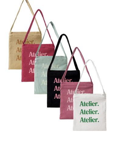 ATELIER CORDUROY BAG 6 Colors - by Atelier - Modalova