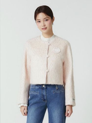 It MICHAA Collarless Cropped Jacket ITNBWJK890 - itMICHAA - Modalova