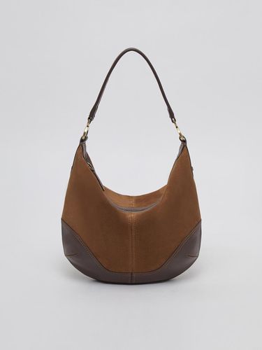 Tondo hobo bag (Suede brown) - Archivepke - Modalova