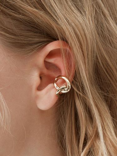 Twist heart earcuff - MOI studio - Modalova