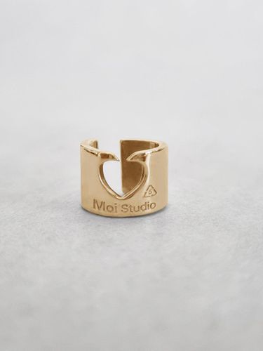 Silver Clip Earcuff - MOI studio - Modalova