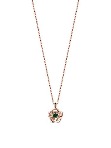 K Necklace (May Birthstone) RS1310 - ROSEMONT - Modalova