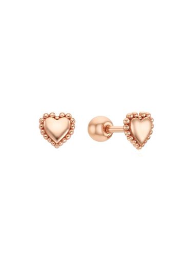 SILVER Heart Piercing (Single) RC0371 - ROSEMONT - Modalova