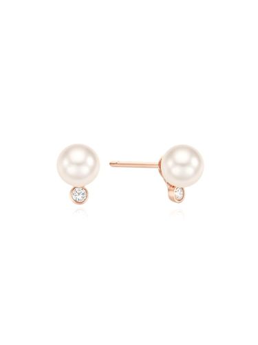 SILVER pearl earring RC0382 - ROSEMONT - Modalova