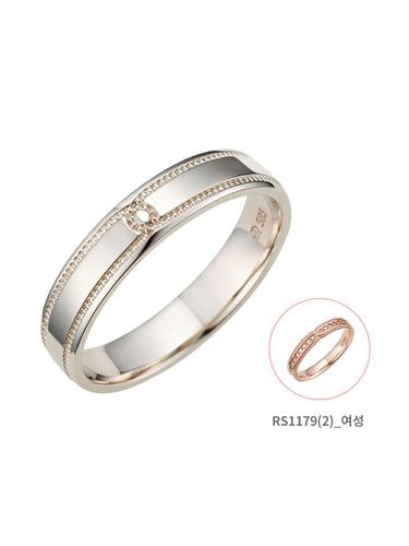 K Couple Ring (Male) RS1179 (1) - ROSEMONT - Modalova