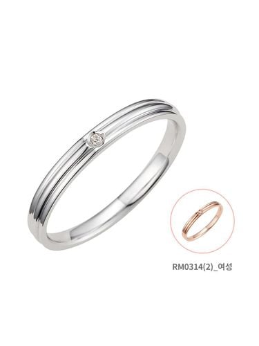 K Couple Ring (Male) RM0314 (1) - ROSEMONT - Modalova