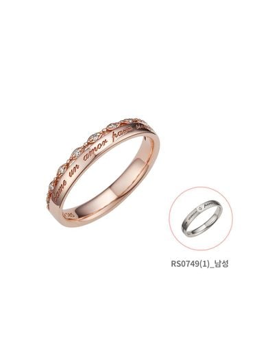 K Couple Ring (Female) RS0749 (2) - ROSEMONT - Modalova