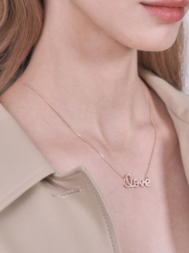 Cubic love necklace C24NB111 - CRANNE - Modalova