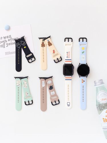 Apple Watch Silicone Strap ver. 5 for 38 - romane - Modalova