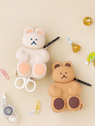 DONATDONAT Bear Silicone Pouch - romane - Modalova