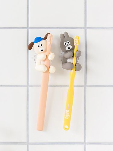 Brunch Brother & Puppy Silicone Toothbrush R - romane - Modalova