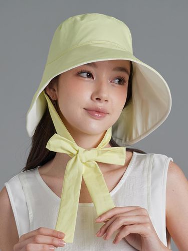 Strap Bucket Hat Minjilang (4 colors) - WHITE SANDS - Modalova