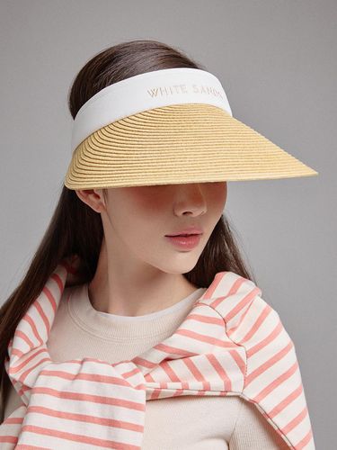 Paper Suncap Seris (2 colors) - WHITE SANDS - Modalova