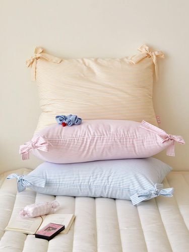 Ponytail dust-free ribbon pillowcase 3 - maatila - Modalova