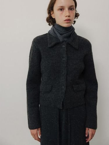 Wool Knit Jacket Ash Grey(WE4X5AC374) - kotelo - Modalova