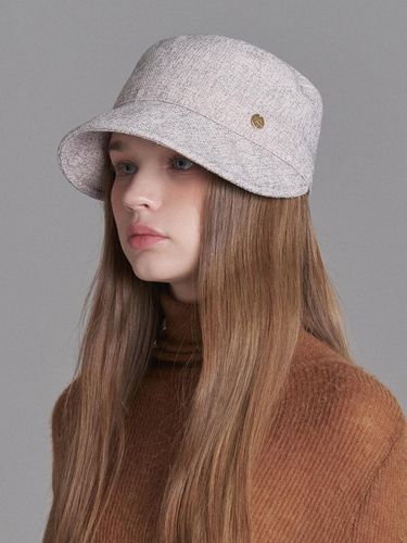 Tweed Military Cap Beachley - WHITE SANDS - Modalova