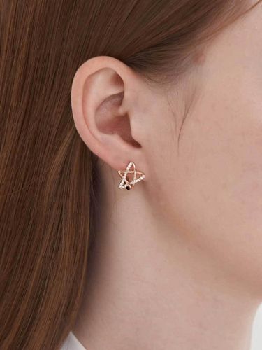 K GF Star One Touch Earring C24EGF204 - CRANNE - Modalova