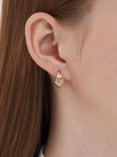 K GF Bold Ballroom One Touch Earring C24EGF210 - CRANNE - Modalova