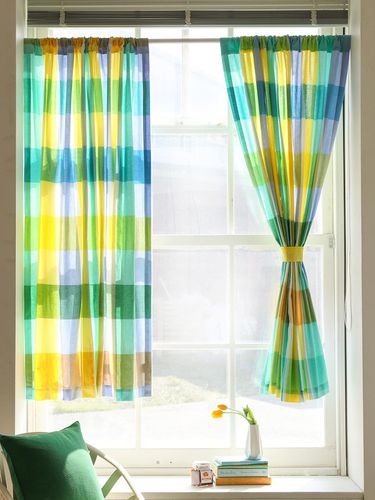 Little window curtain 20 collias check - ORIGO - Modalova