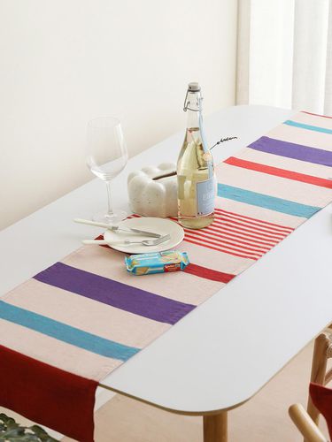 Table Runner Organic Cotton Sandiglow - ORIGO - Modalova