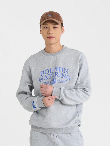 DOLPHIN WATERING ESSENTIAL BRUSHED SWEATSHIRTS MTM - DOLPHIN WAVE APPAREL - Modalova