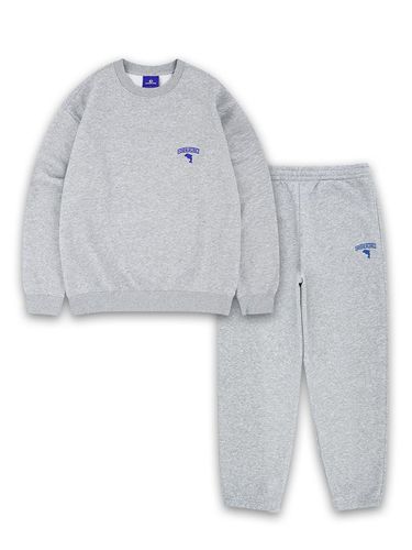 DOLPHIN CHAIN EMBROIDERY BACK BRUSHED MTM & JOGGER - DOLPHIN WAVE APPAREL - Modalova