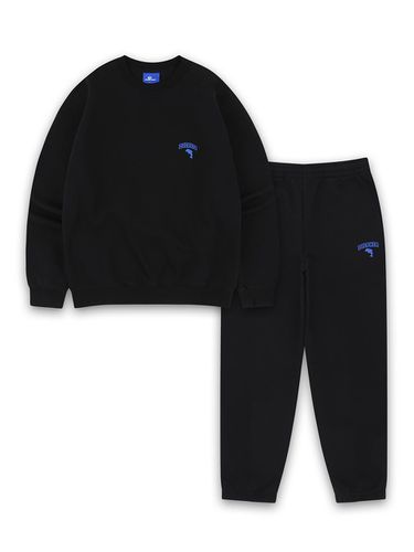 DOLPHIN CHAIN EMBROIDERY BACK BRUSHED MTM & jogger - DOLPHIN WAVE APPAREL - Modalova