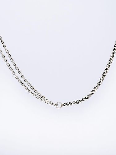 HR 354N_Silver Necklace - HARANG - Modalova