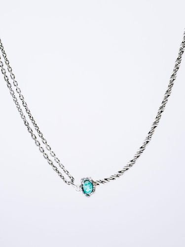 HR 350N_Silver Necklace - HARANG - Modalova