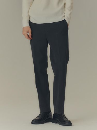 Do Good_[Warm] Loose Tapered Banded Waist Slacks M - MIND BRIDGE MEN - Modalova