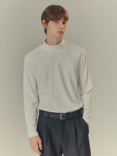 Warm] Half Turtleneck T-shirt MYTS7121 - MIND BRIDGE MEN - Modalova