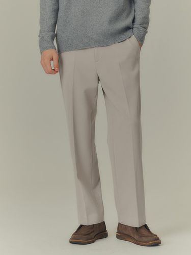 Do Good_[Warm] Semi-Wide Banded Waist Slacks MYPT7 - MIND BRIDGE MEN - Modalova