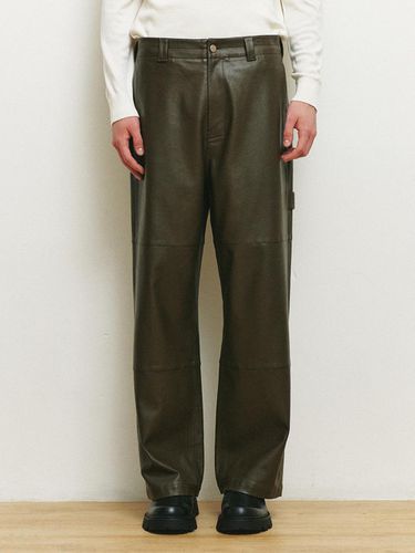 Hoyte] Wide leather pants MYPT7173 - MIND BRIDGE MEN - Modalova